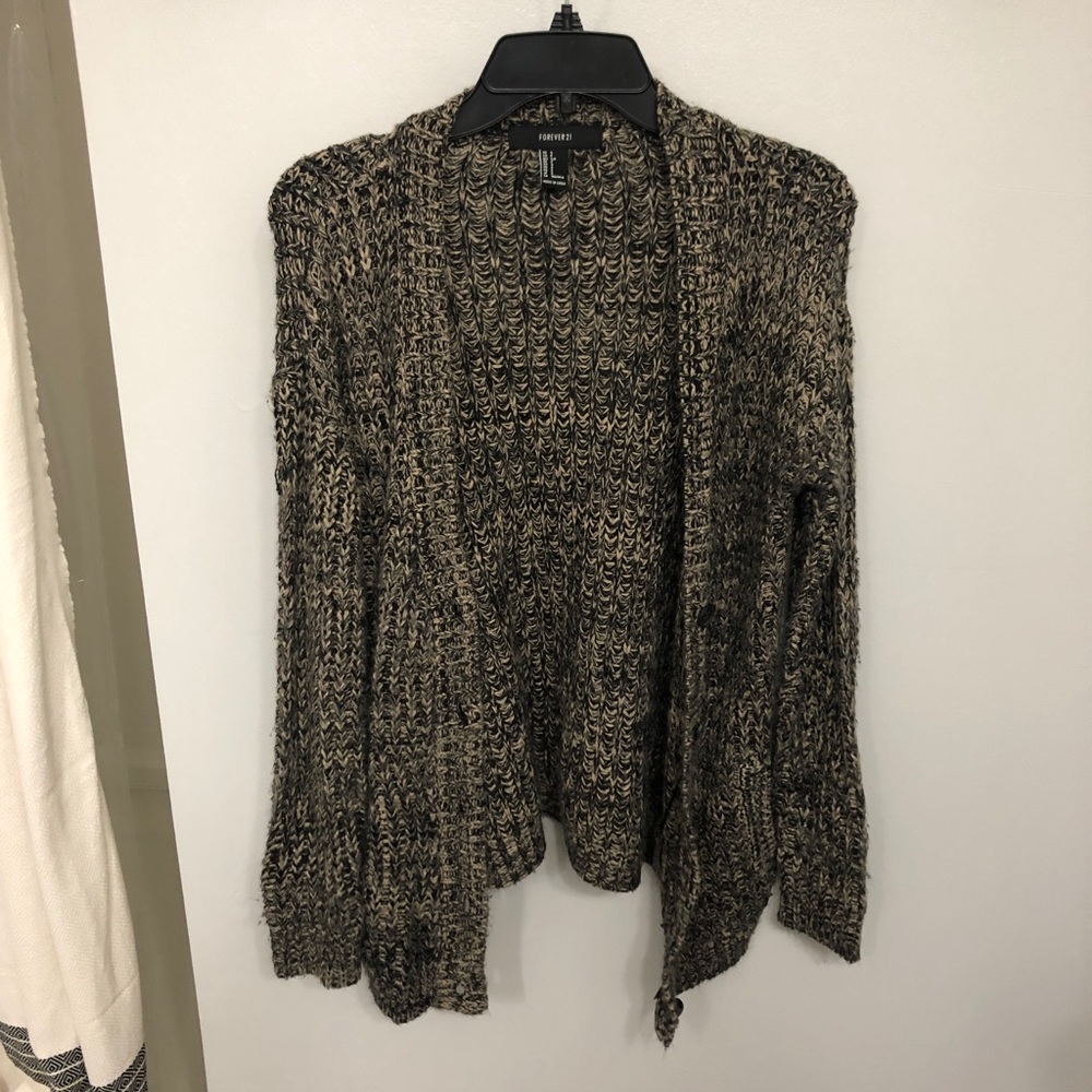 Oversized Knit Cardigan